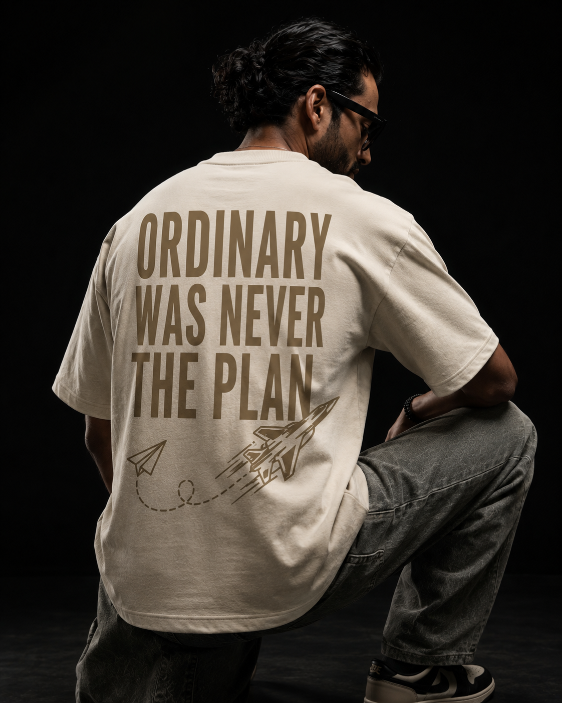 ORDINARY WAS NEVER THE PLAN – Oversized Tee-23