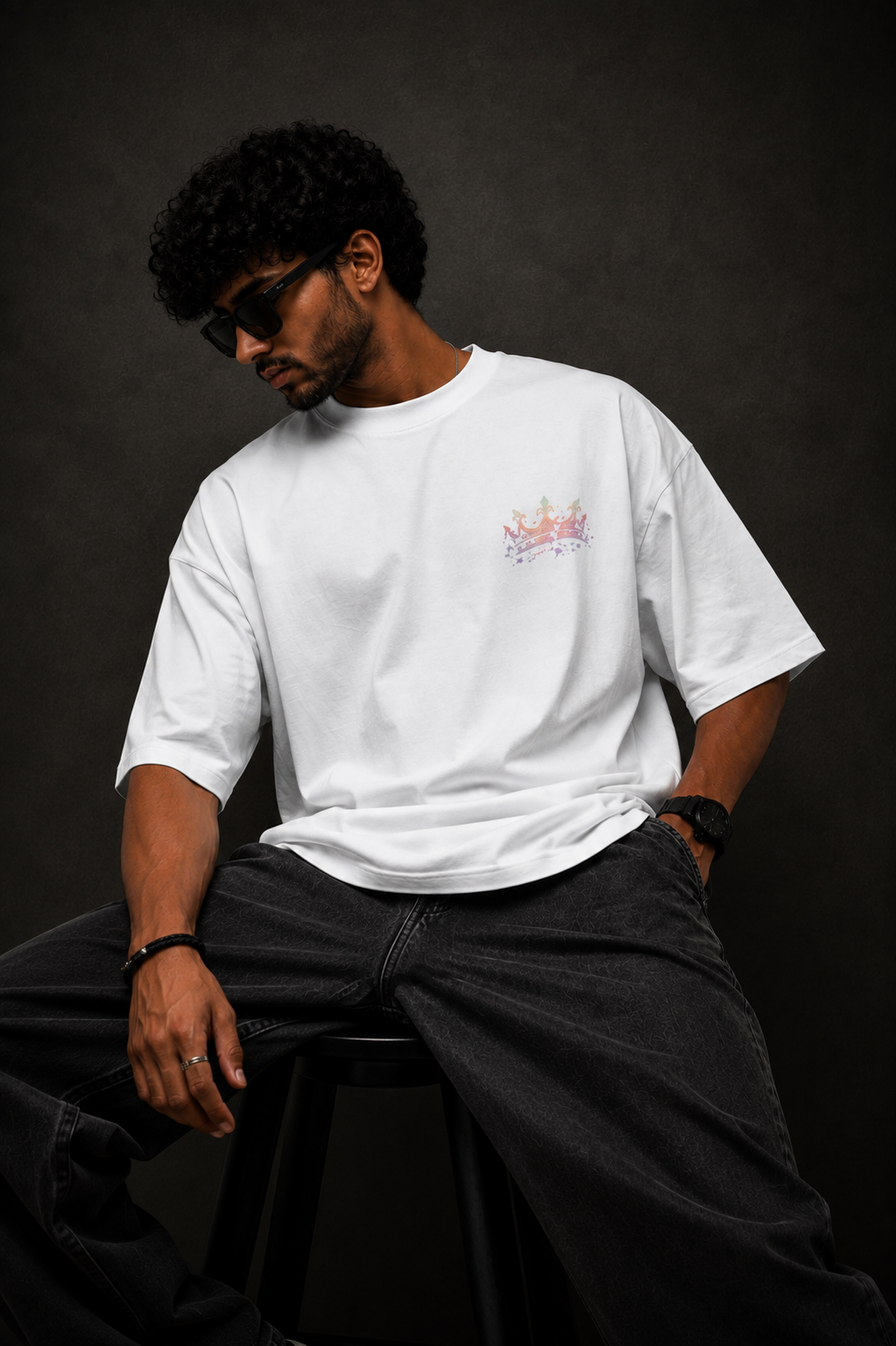 Certified Bad Decision 260 GSM Premium Oversized Tee-10