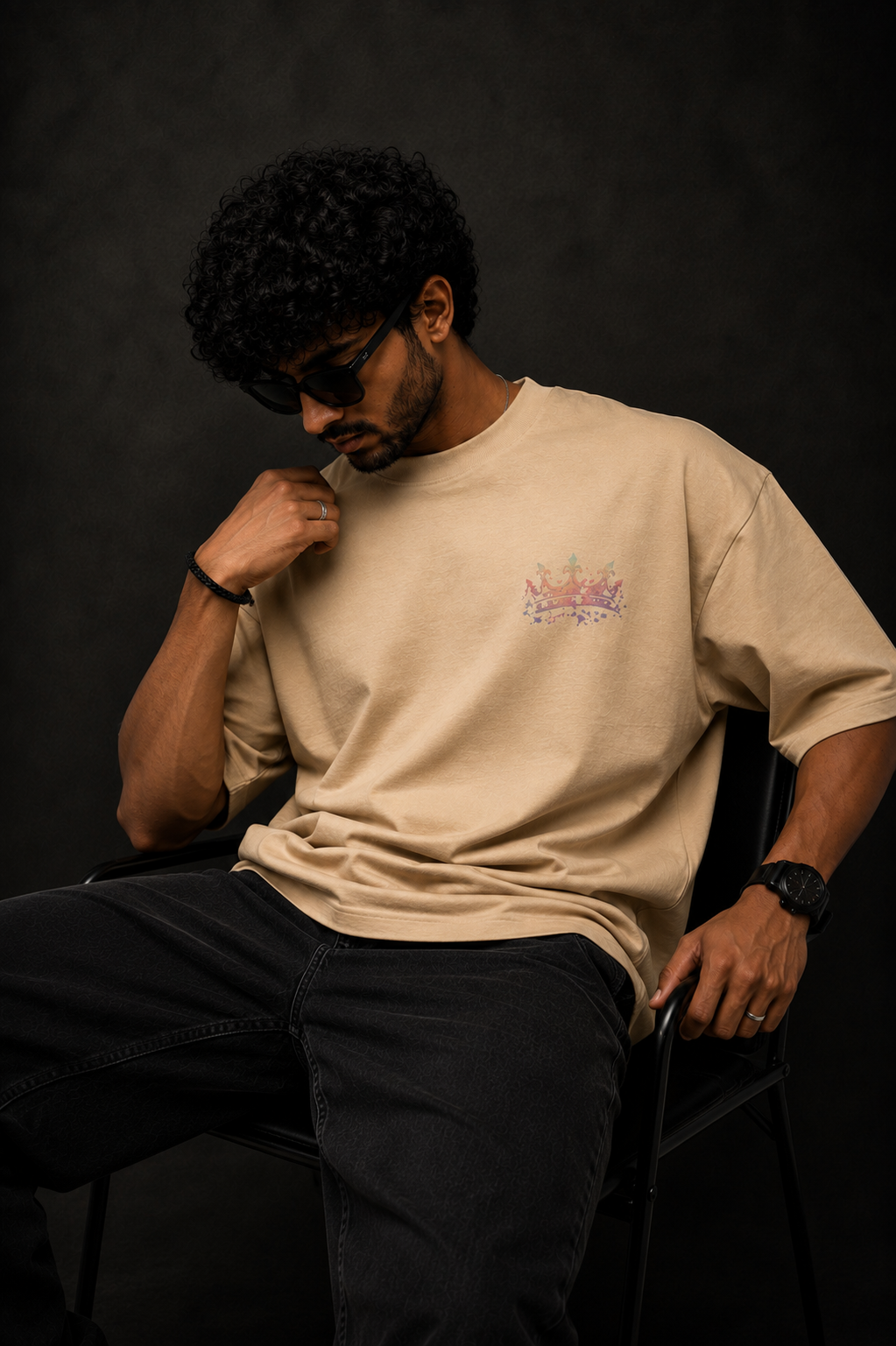 Certified Bad Decision 260 GSM Premium Oversized Tee-14