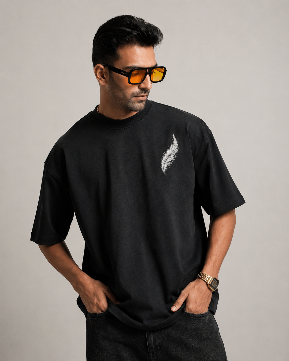 BELIEVE. – 260 GSM Premium Oversized Tee-18