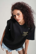 Overthinking Things That Never Applied For Existence 260 GSM Premium Oversized Tee