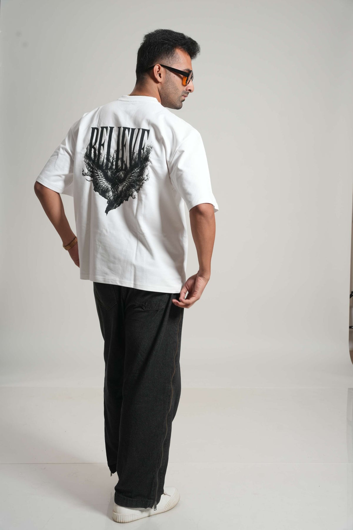 BELIEVE. – 260 GSM Premium Oversized Tee-6