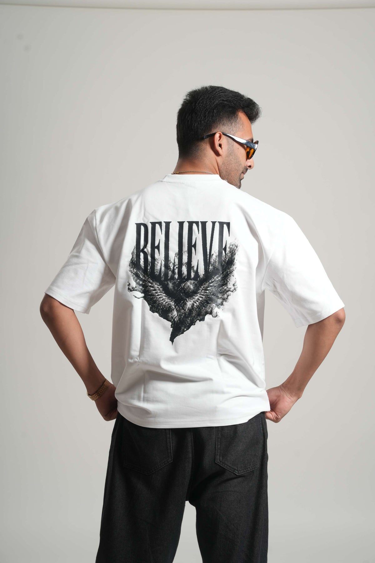 BELIEVE. – 260 GSM Premium Oversized Tee