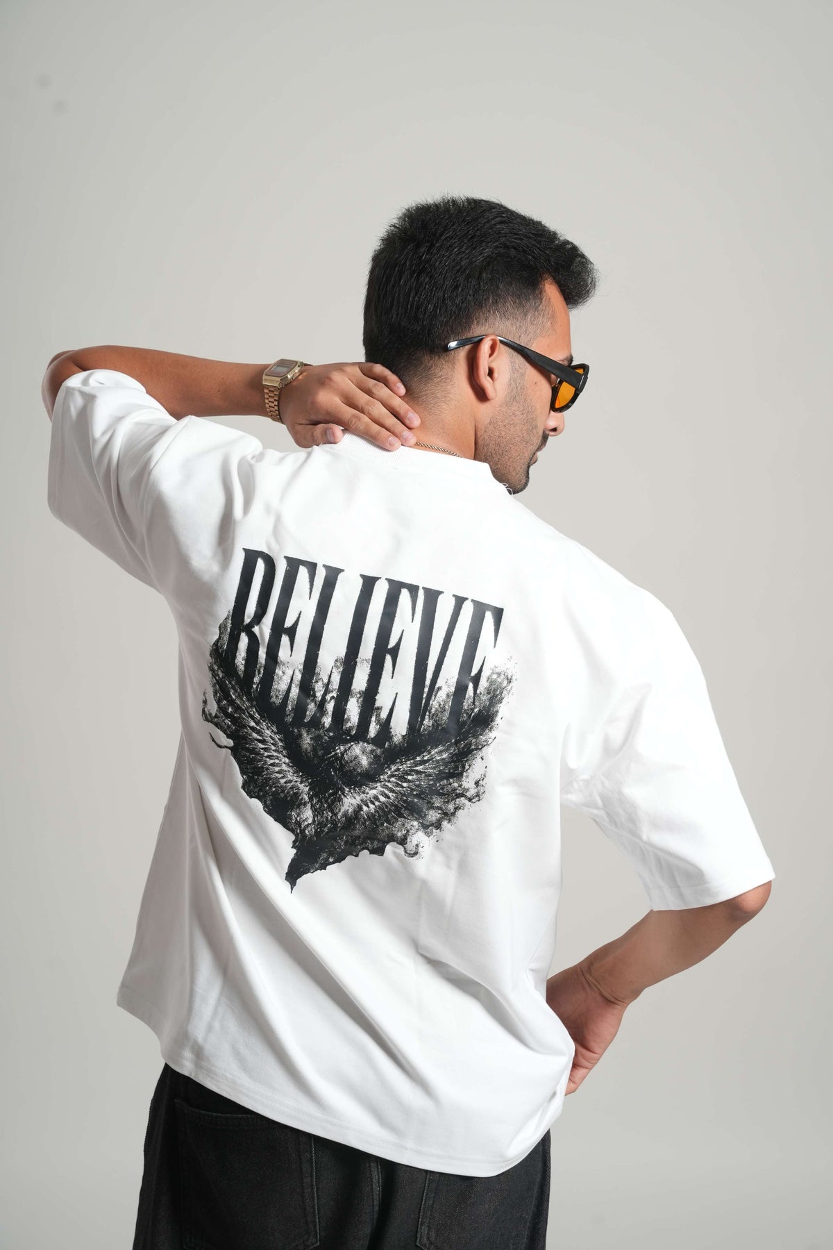 BELIEVE. – 260 GSM Premium Oversized Tee-9