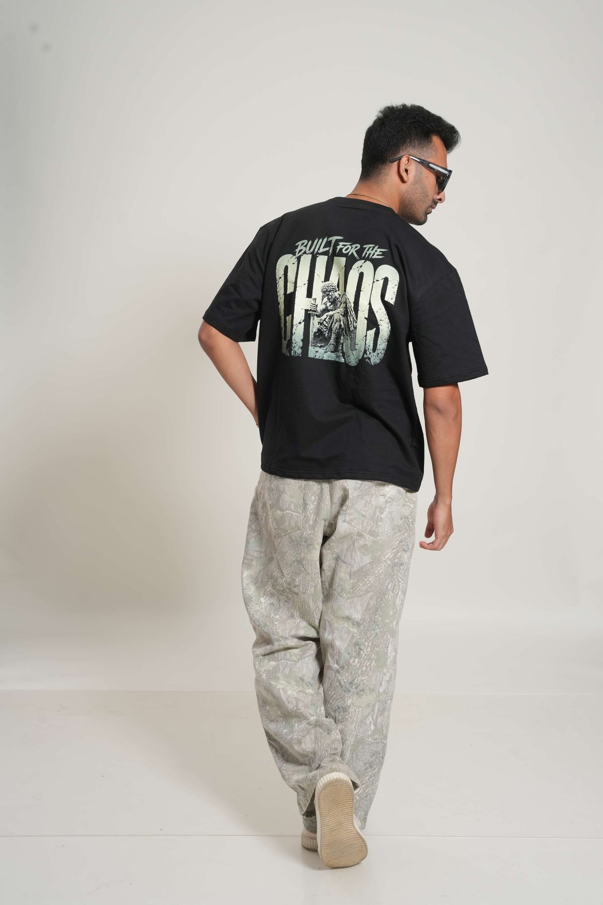 Built For The Chaos 260 GSM Premium Oversized Tee