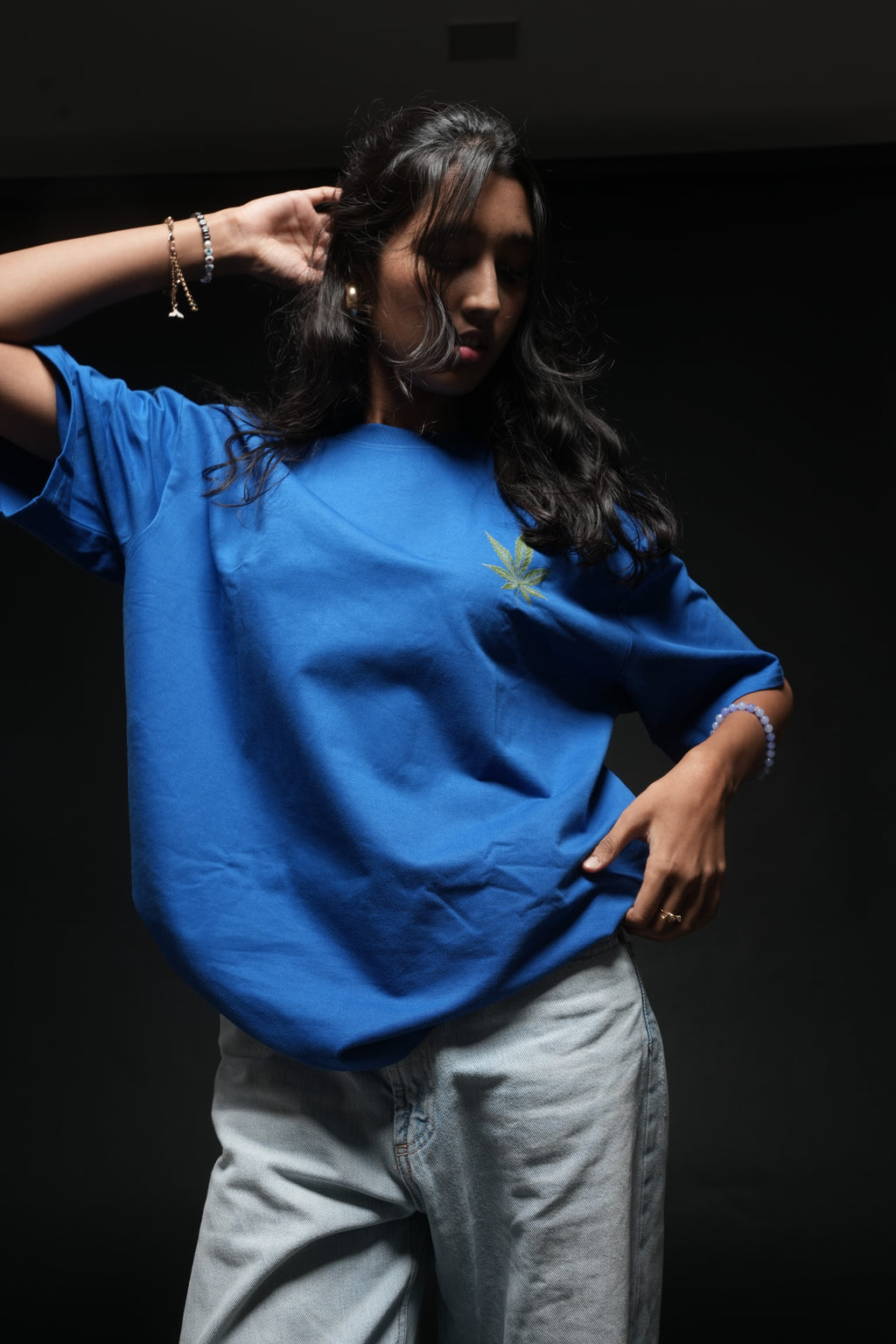 No Matter How Life Freaks – 260 GSM Premium Oversized Tee