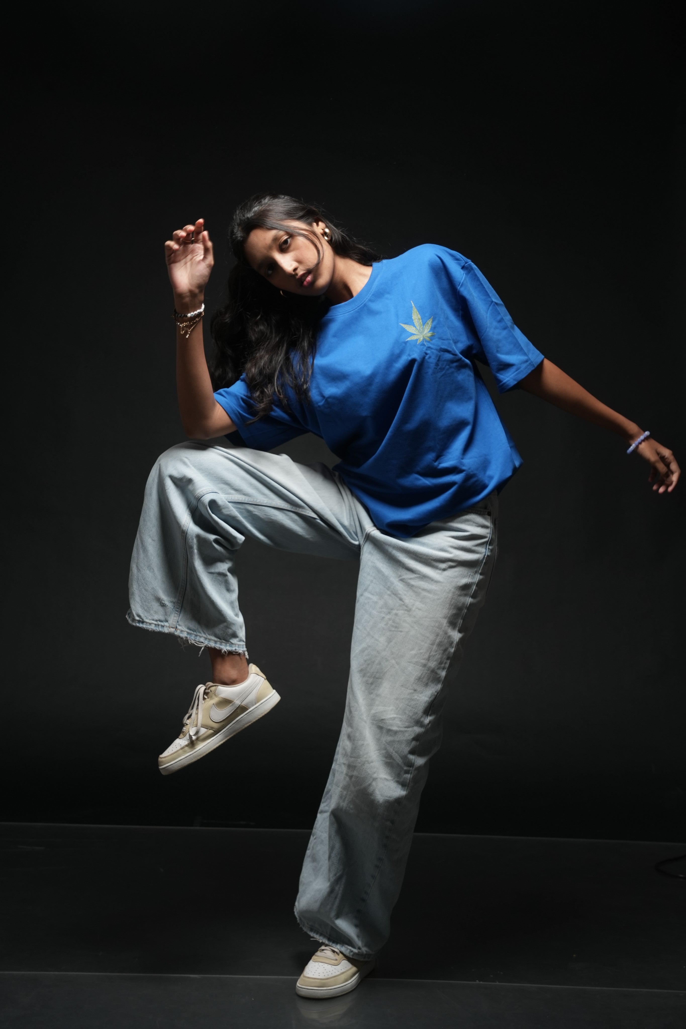 No Matter How Life Freaks – 260 GSM Premium Oversized Tee