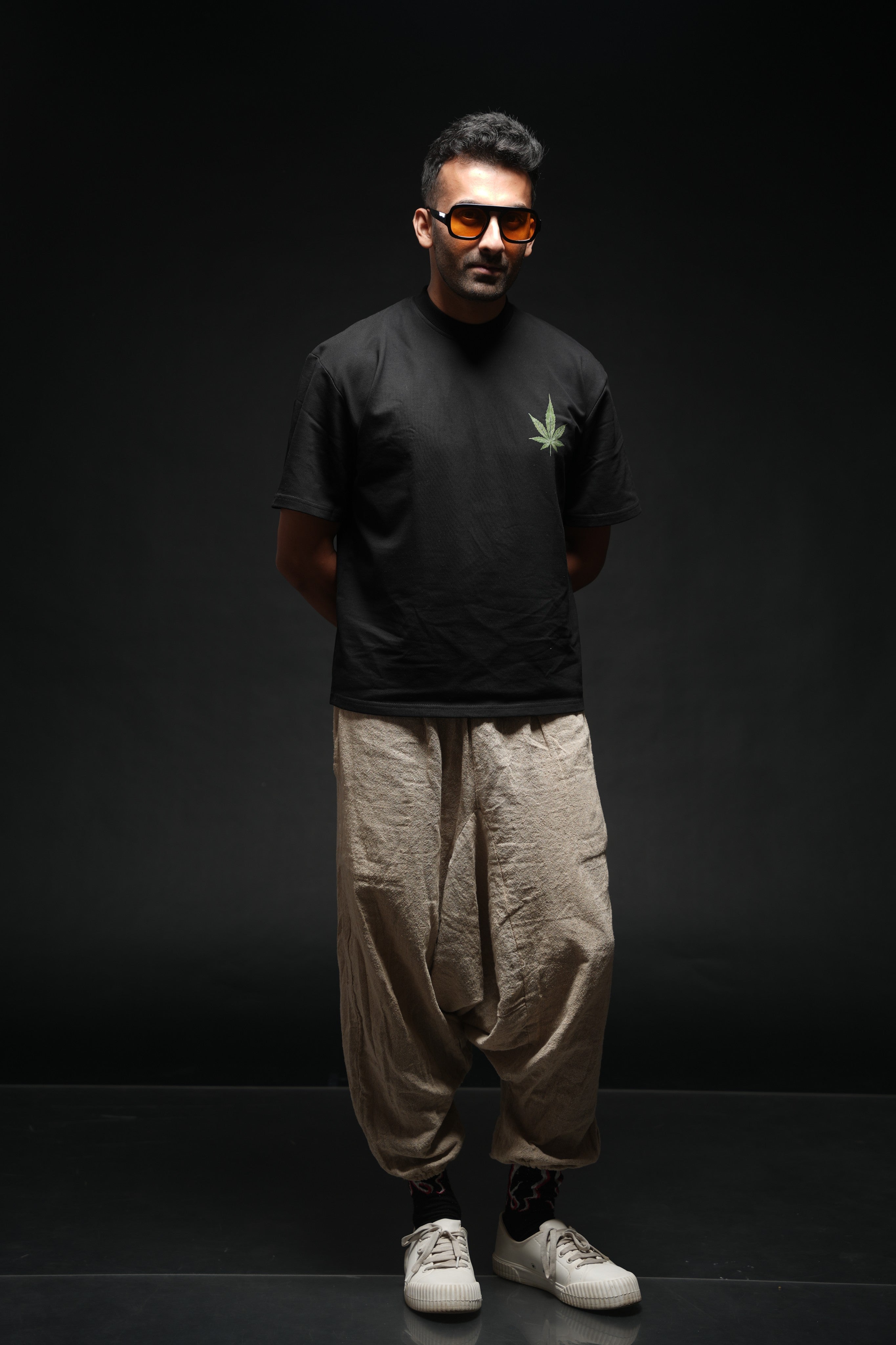 No Matter How Life Freaks – 260 GSM Premium Oversized Tee