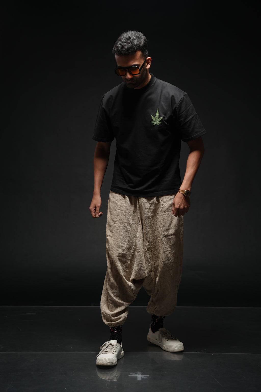 No Matter How Life Freaks – 260 GSM Premium Oversized Tee