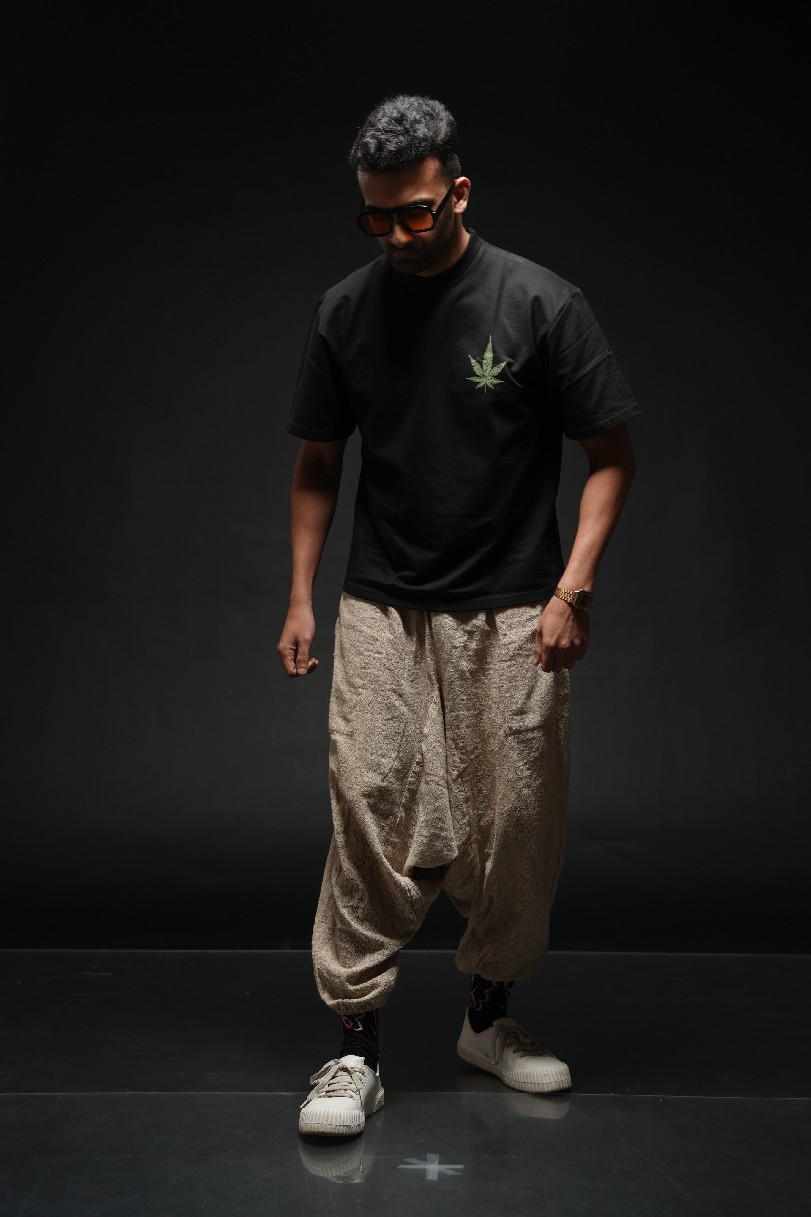 No Matter How Life Freaks – 260 GSM Premium Oversized Tee