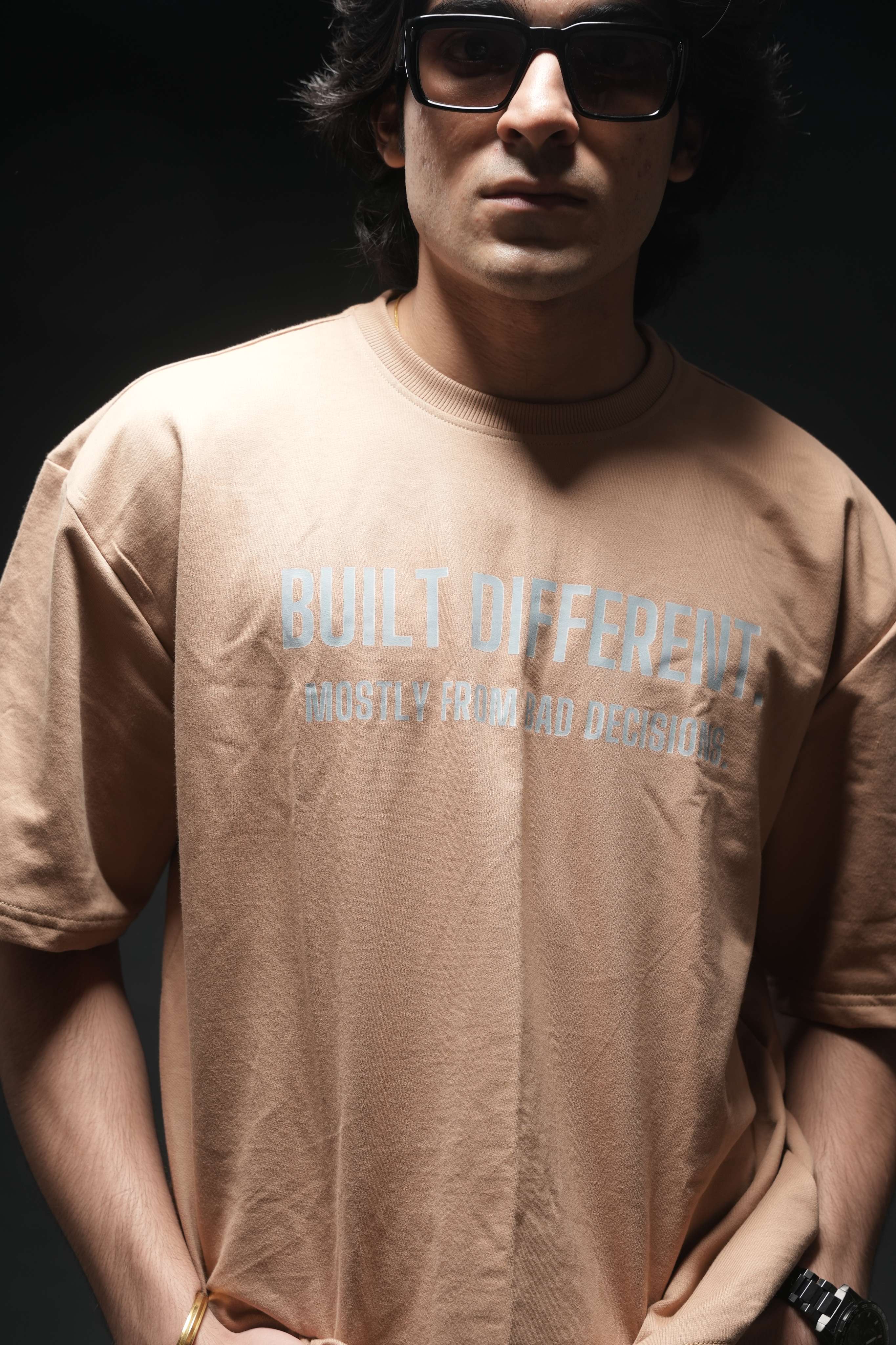 Built Different 260 GSM Premium Oversized Tee