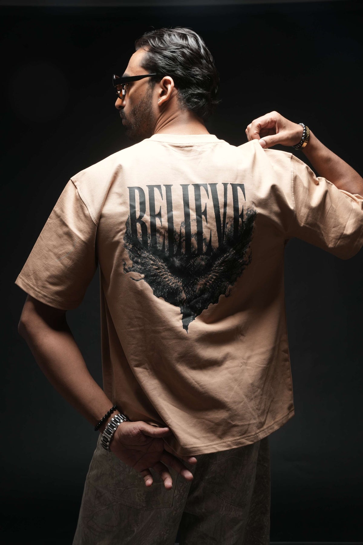 BELIEVE. – 260 GSM Premium Oversized Tee-22