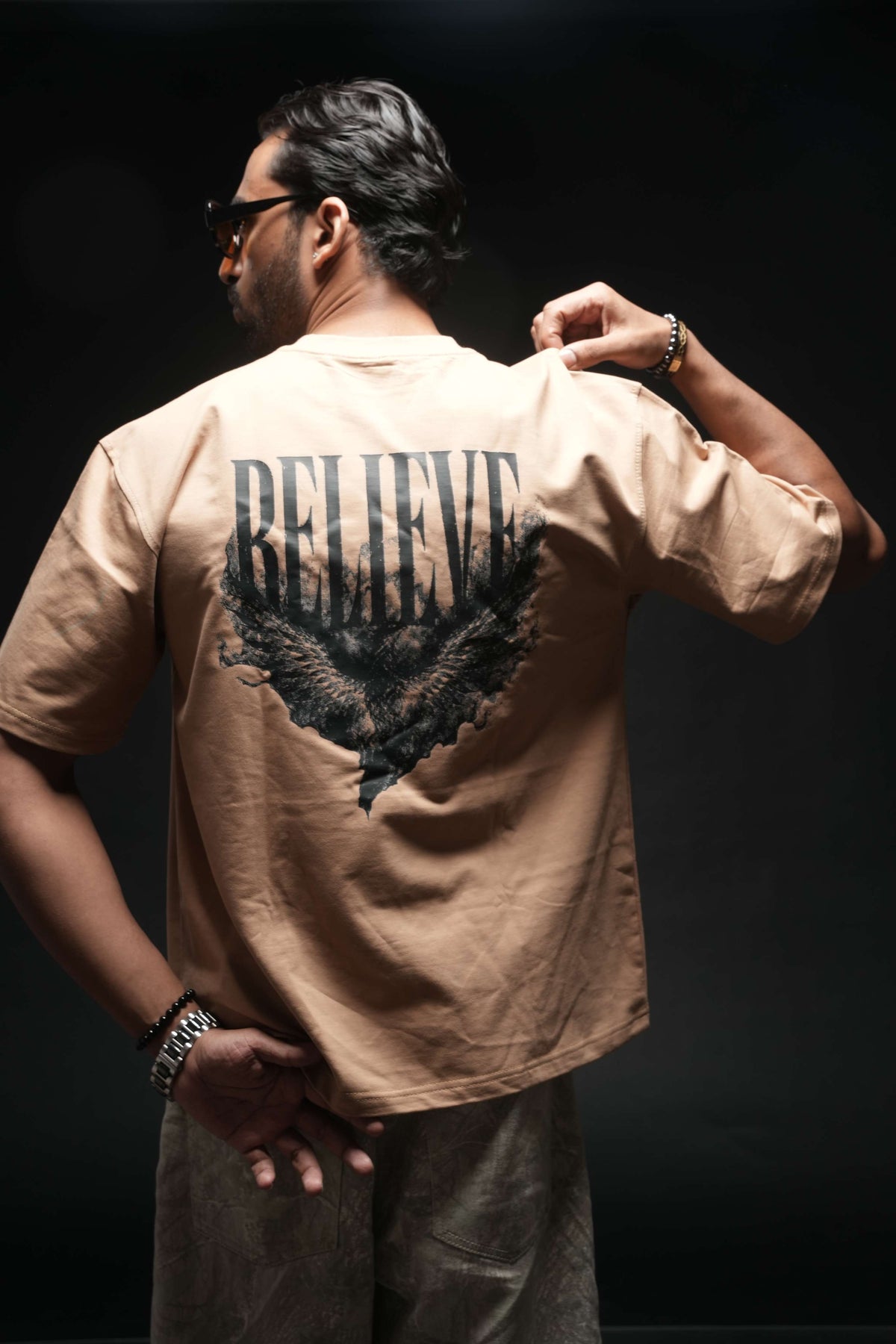 BELIEVE. – 260 GSM Premium Oversized Tee-23