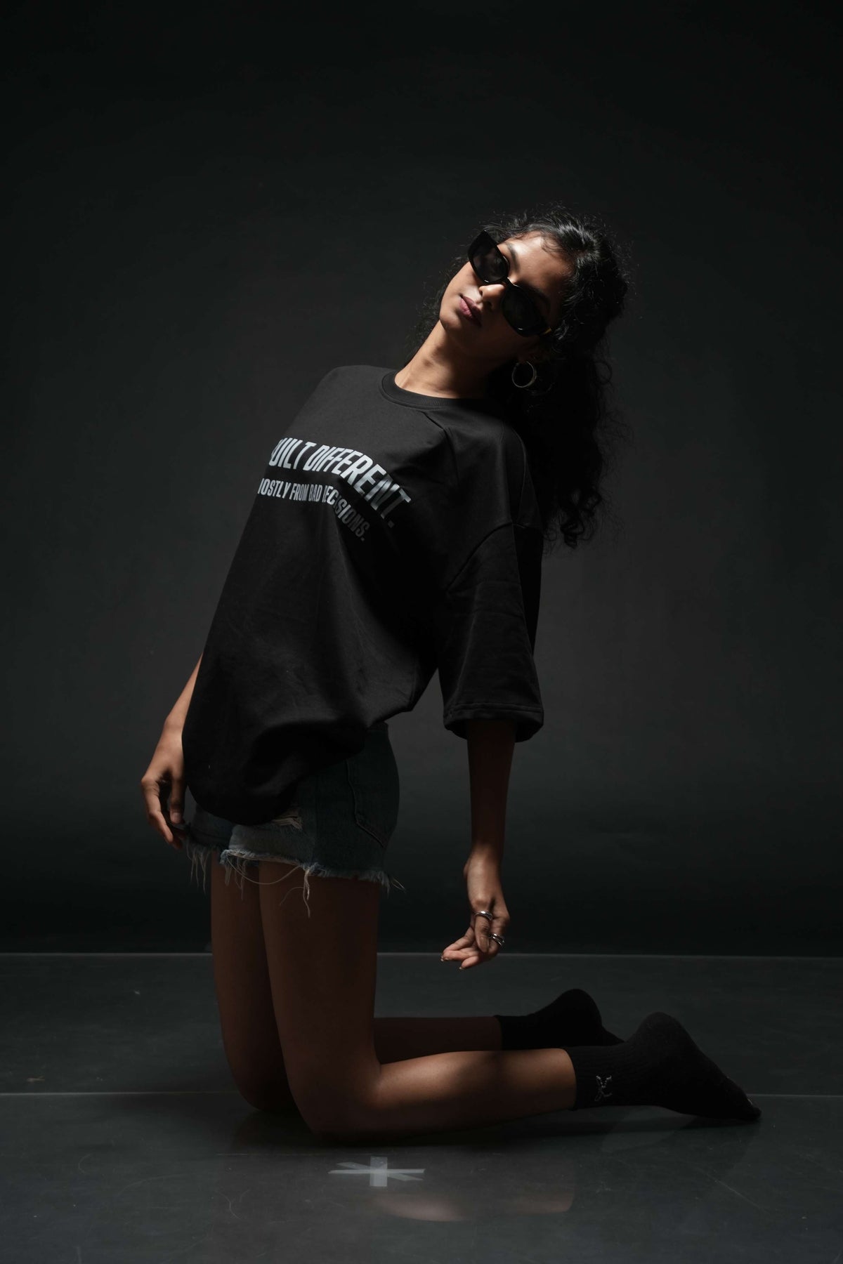 Built Different 260 GSM Premium Oversized Tee-9