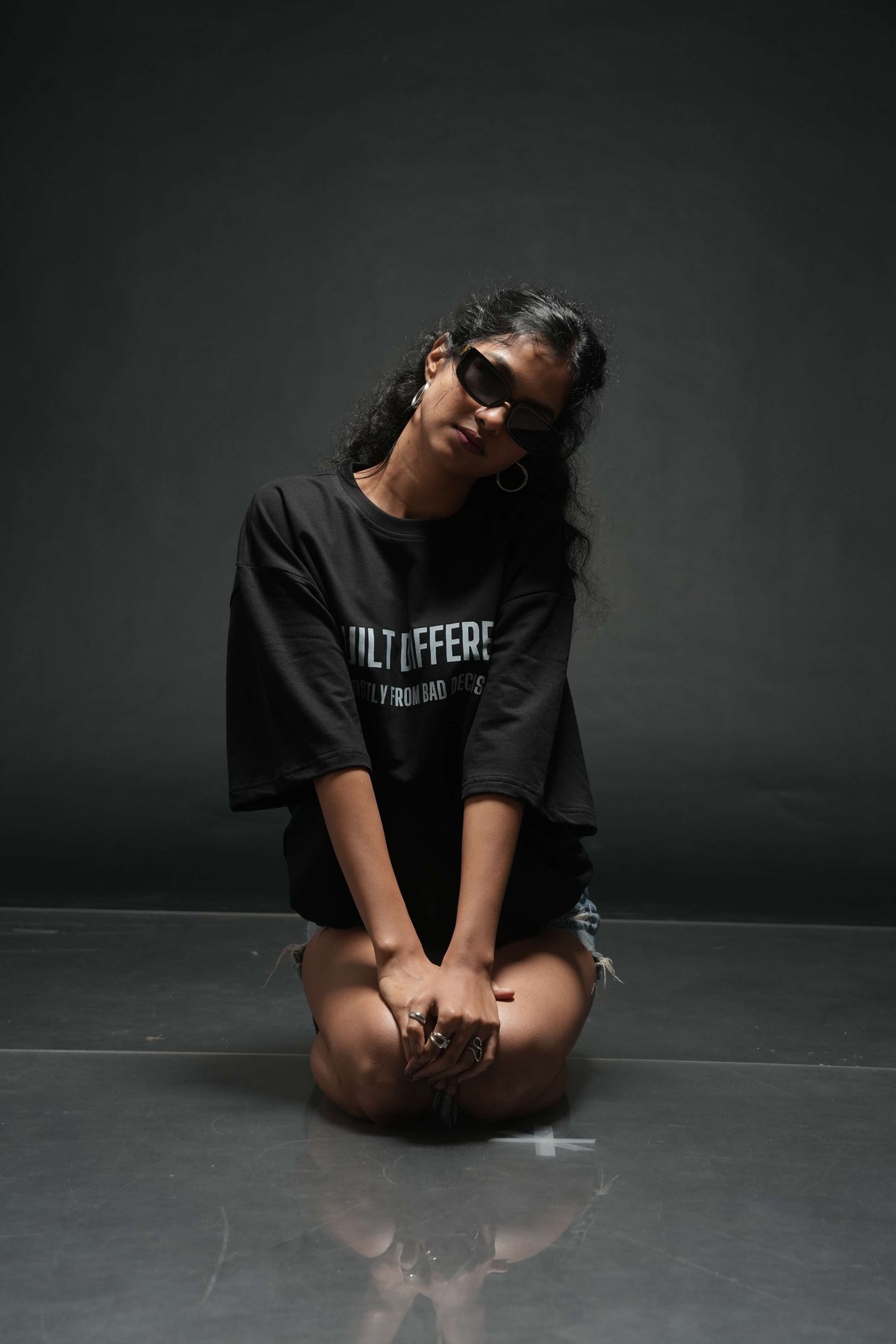 Built Different 260 GSM Premium Oversized Tee-10