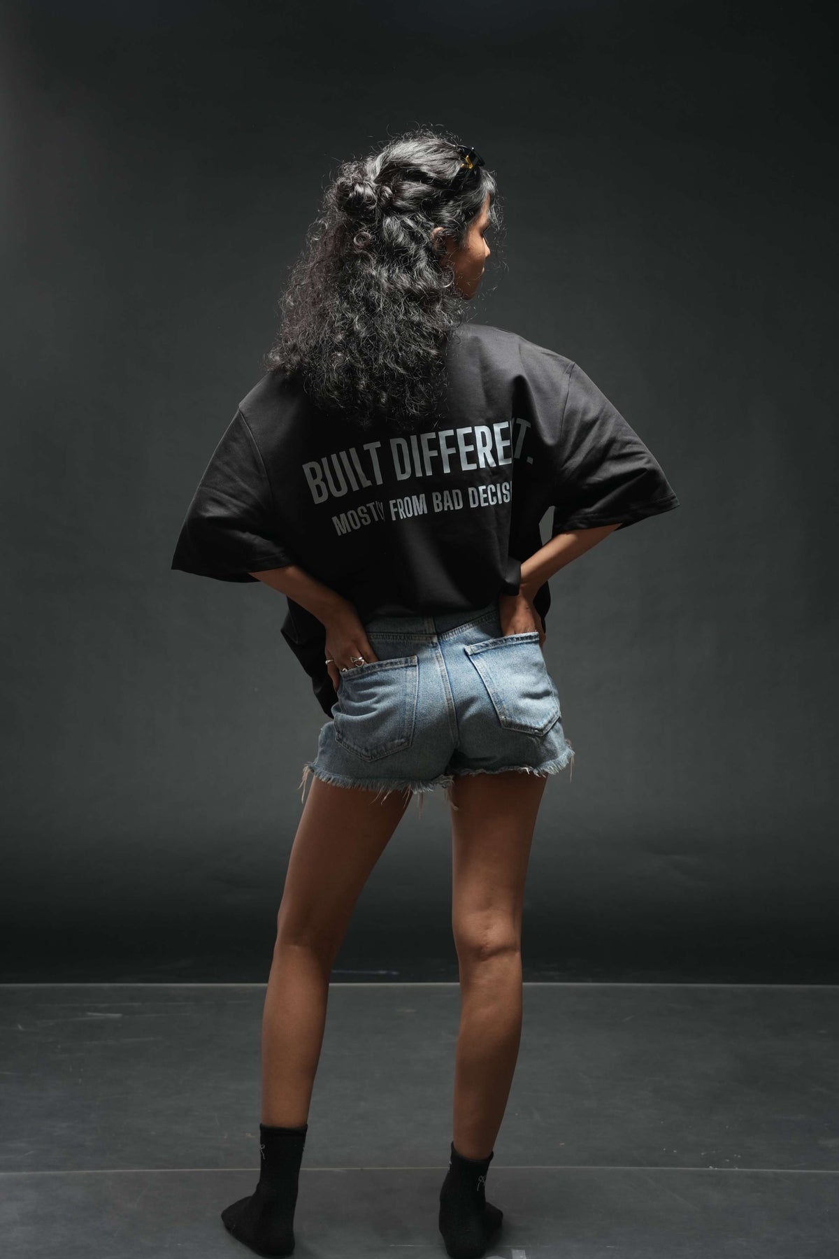Built Different 260 GSM Premium Oversized Tee-12
