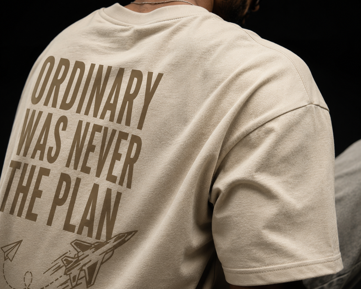ORDINARY WAS NEVER THE PLAN – Oversized Tee-21