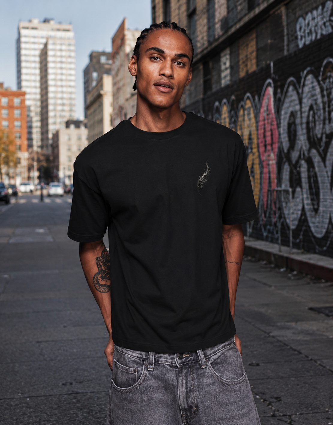 BELIEVE. – 260 GSM Premium Oversized Tee
