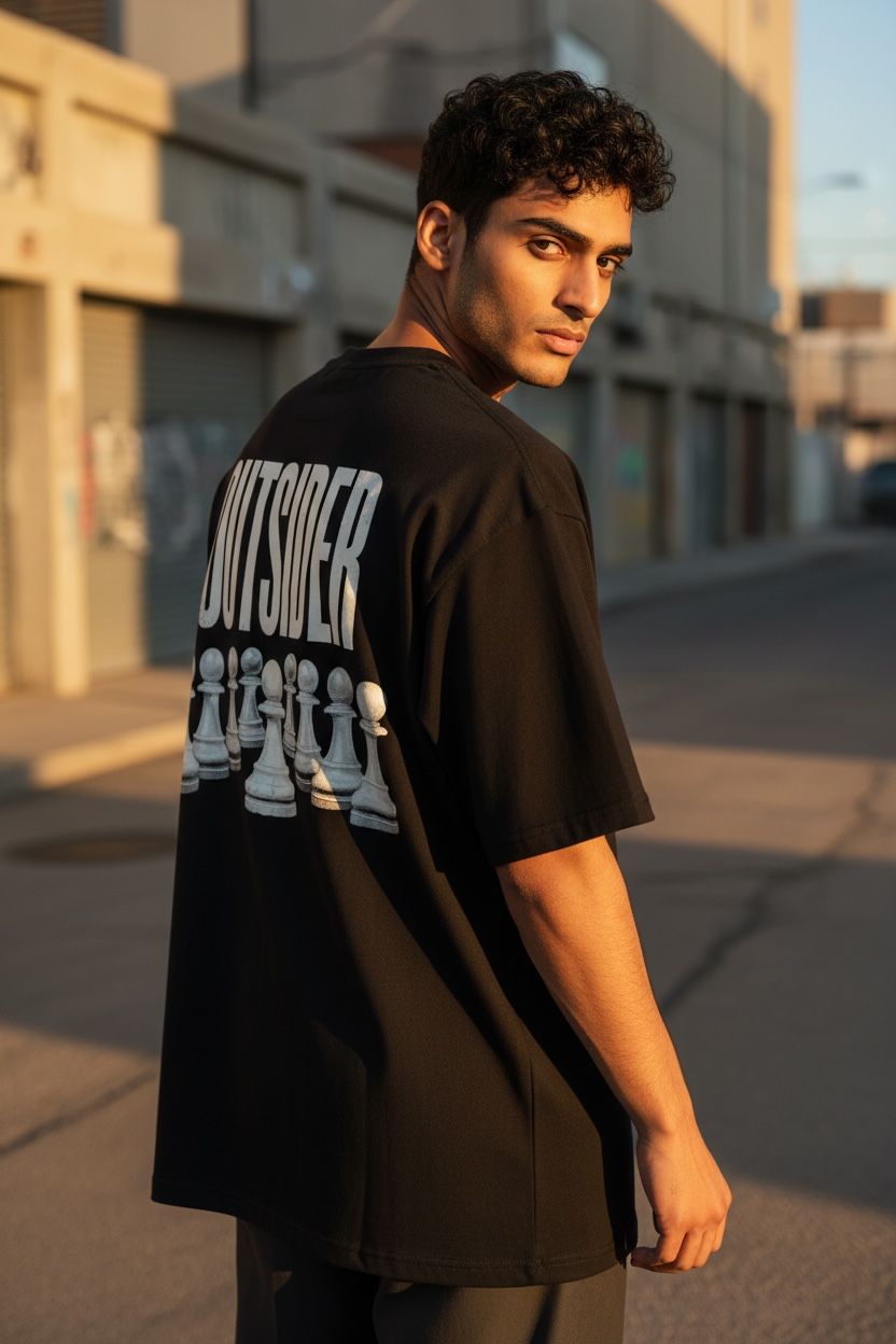 Outsider 260 GSM Premium Oversized Tee