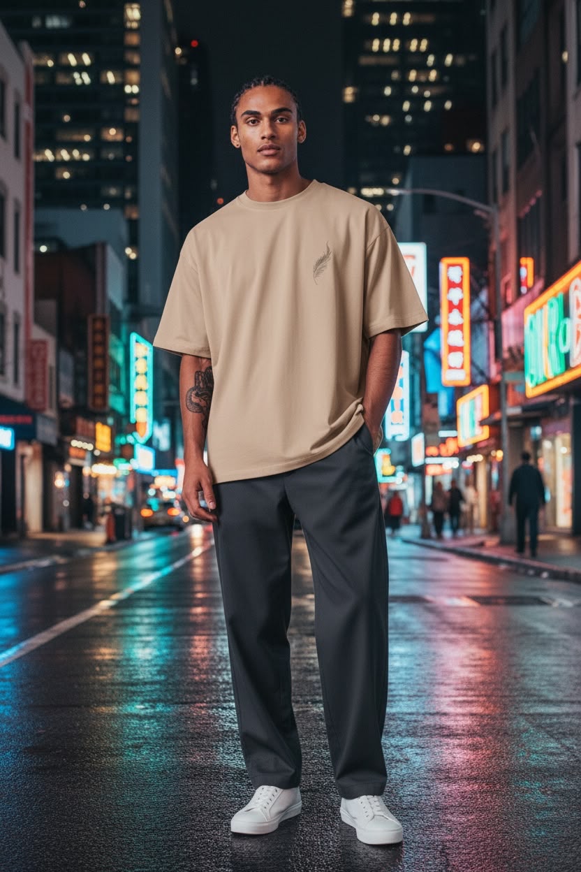 BELIEVE. – 260 GSM Premium Oversized Tee